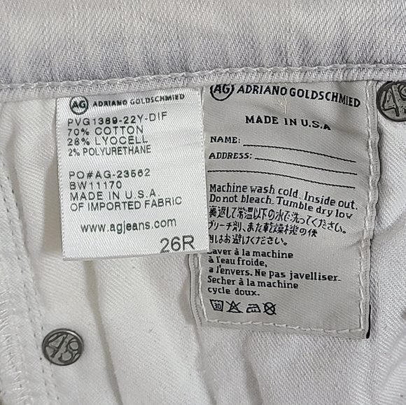 AG Adriano Goldschmied The Legging Ankle Super Skinny Jeans Women's Size 26 - Picture 11 of 11